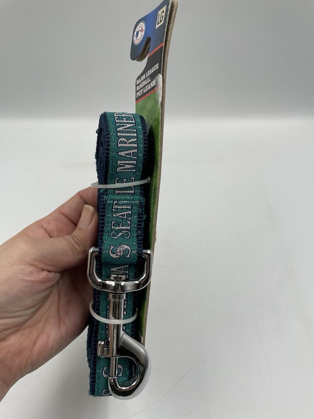 MLB Seattle Mariners Pet Collars & Leash - Size Large - NEW With Tags